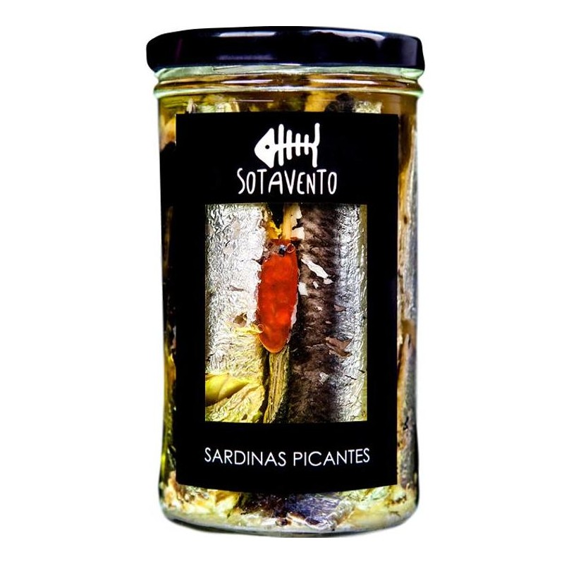 Sardinas picantes en A.O.V.E. Sotavento 260 gr.