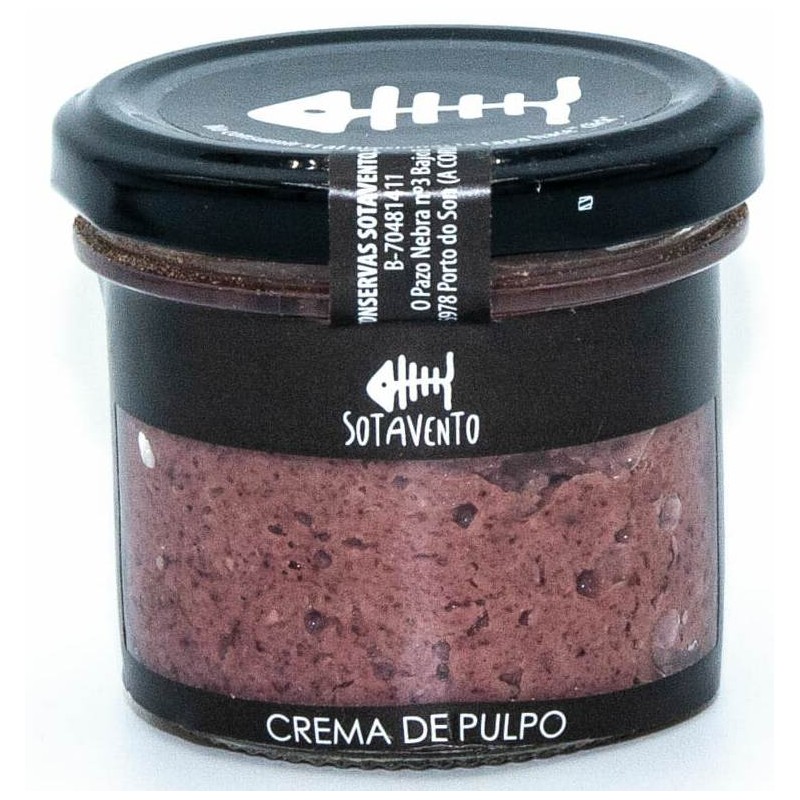 Crema "paté" de pulpo Sotavento 115 gr.