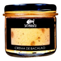 Crema "paté" de bacalao...