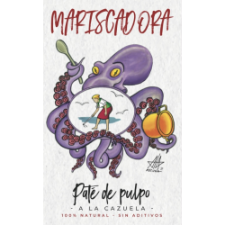 Paté de pulpo a la cazuela Mariscadora