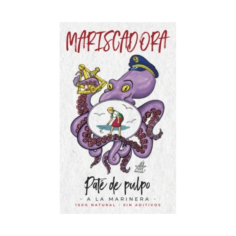 Paté de pulpo a la marinera Mariscadora