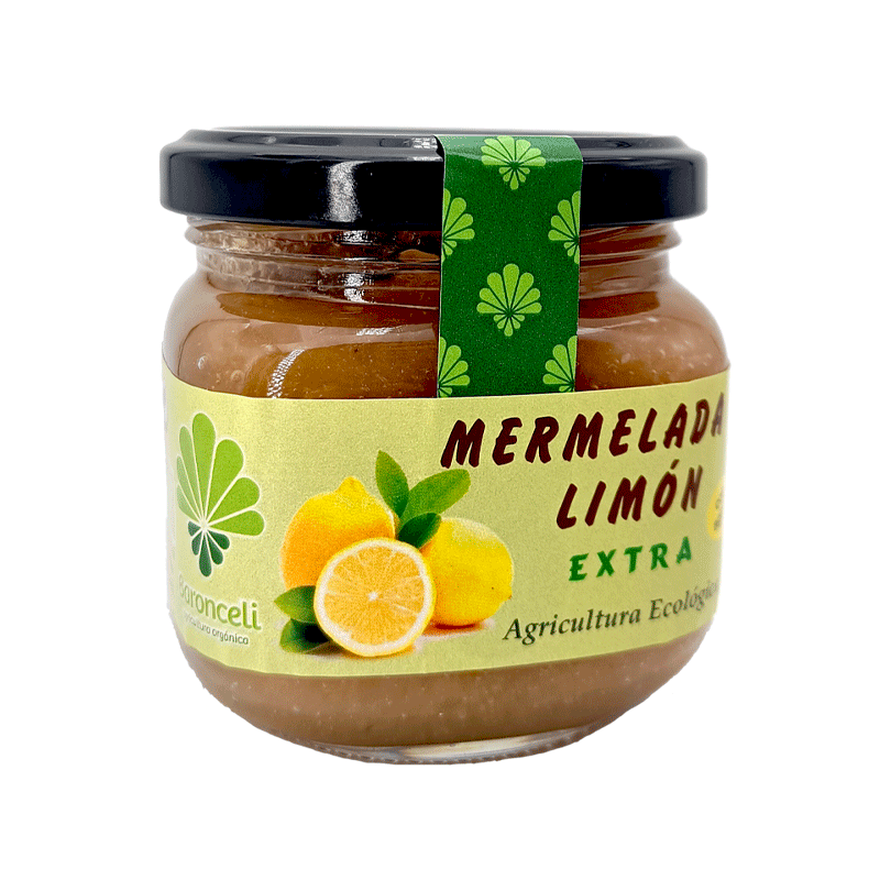 Mermelada ecológica de limón sin azúcar
