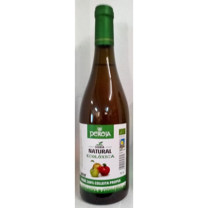 Sidra ecológica Peroja 75 cl.